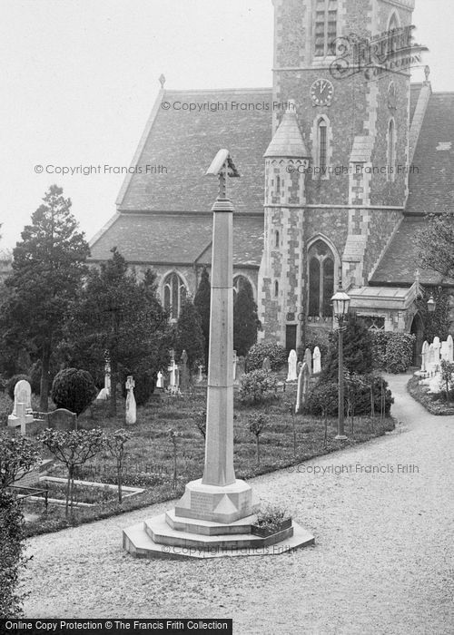 Photo of Great Malvern, St James' Church, War Memorial 1923