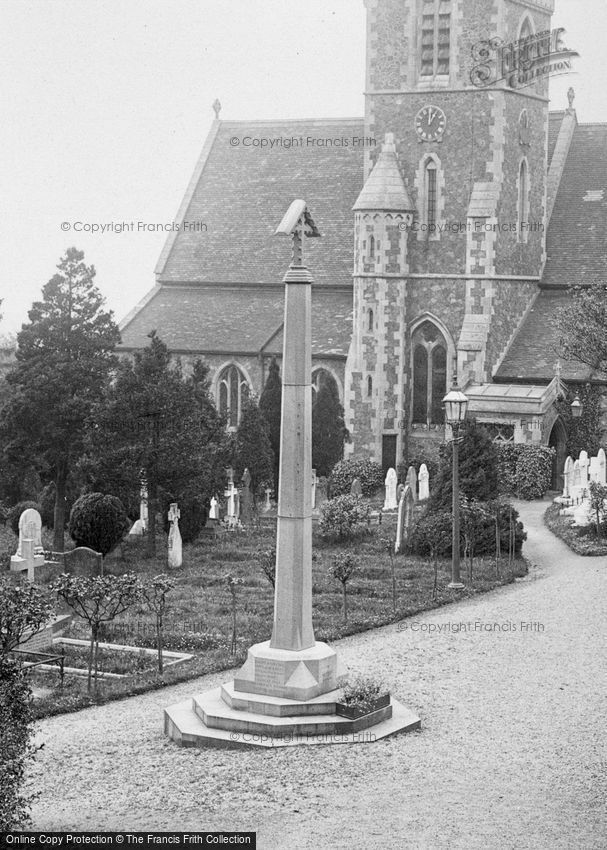 Great Malvern, St James' Church, War Memorial 1923