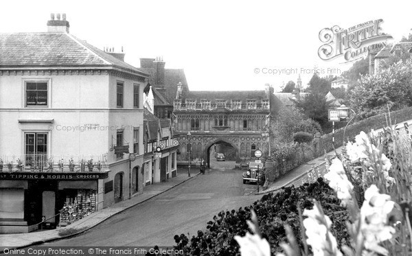 Photo of Great Malvern, The Abbey Gateway c.1950