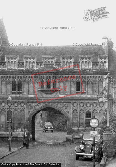 Photo of Great Malvern, The Abbey Gateway c.1950