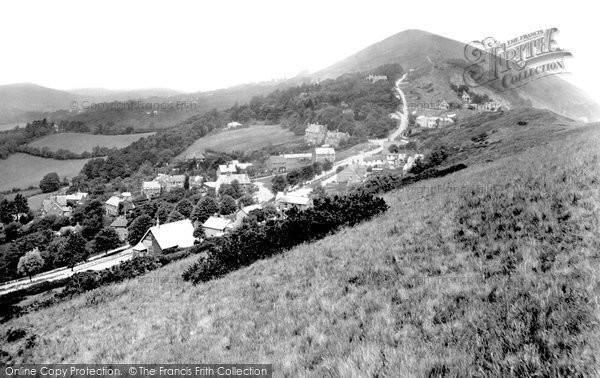 Photo of Great Malvern, The Beacon From Wyche Cutting 1936