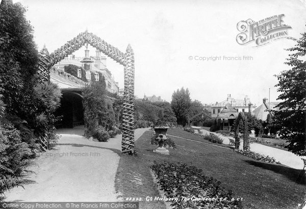 Photo of Great Malvern, The Gardens 1899