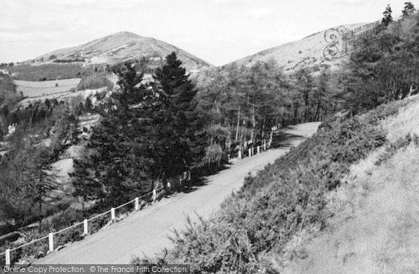 Photo of Great Malvern, The Malverns From Jubilee Drive c.1950