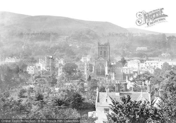 Photo of Great Malvern, The Priory Church c.1871