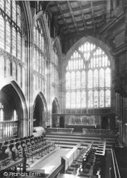 The Priory Church, Choir And High Altar c.1955, Great Malvern