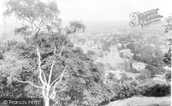 The Priory Church From The Beacon 1925, Great Malvern