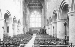 The Priory Church Interior 1899, Great Malvern