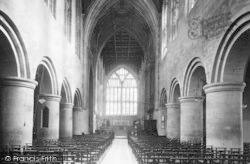 The Priory Church, Interior c.1955, Great Malvern