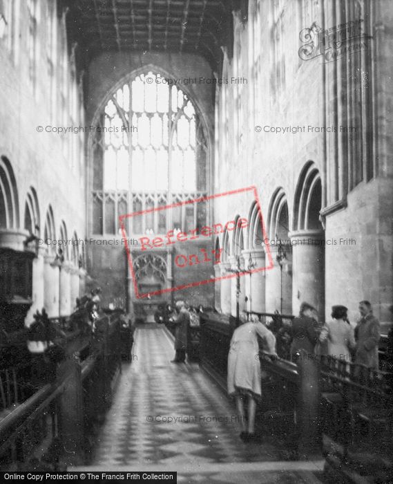 Photo of Great Malvern, The Priory, Interior 1948