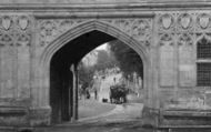 Through Priory Gateway c.1875, Great Malvern