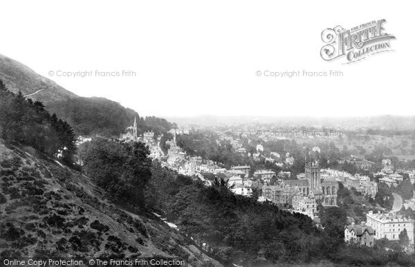 Photo of Great Malvern, View From Above 1893