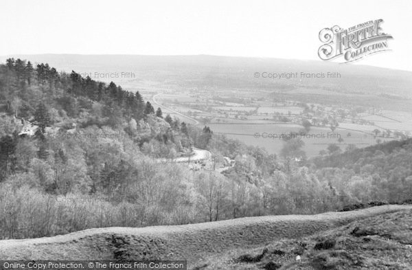 Photo of Great Malvern, View From British Camp c.1960