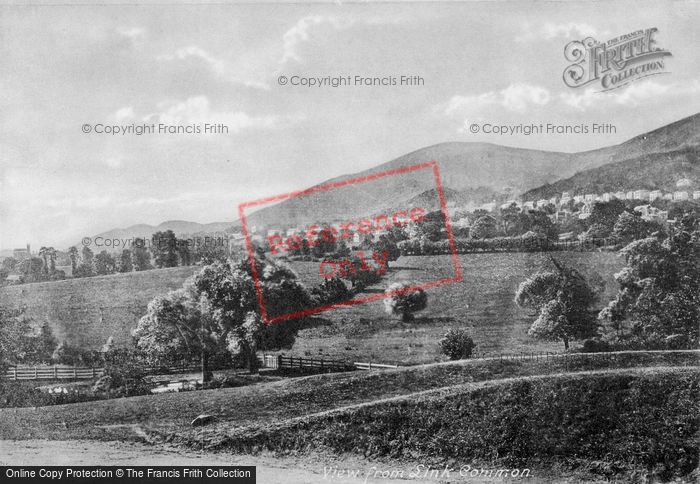 Photo of Great Malvern, View From Link Common c.1890