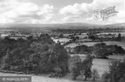 View From The Hills c.1955, Great Malvern
