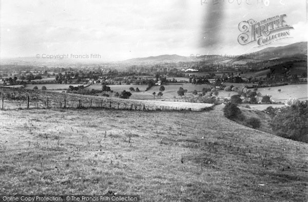 Photo of Great Malvern, View From The Hills c.1955