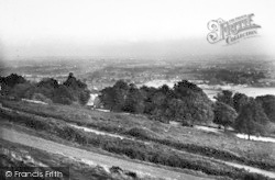 View From Wyche Road c.1950, Great Malvern