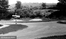 Coombe Hill And Crossroads c.1950, Great Missenden