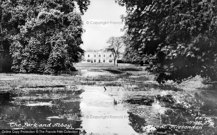 Photo of Great Missenden, The Park And Abbey c.1955