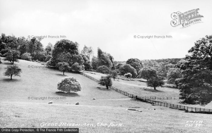Photo of Great Missenden, The Park c.1955