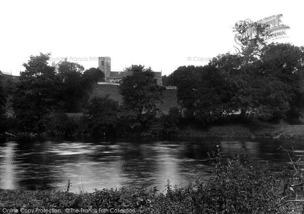 Photo of Great Mitton, All Hallows Church And River Ribble 1921