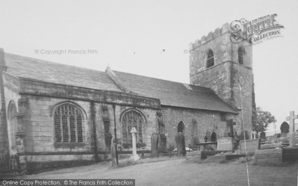 Photo of Great Mitton, All Hallows Church c.1960