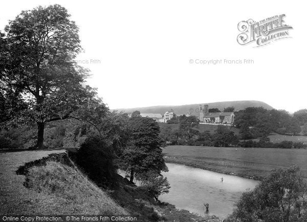 Photo of Great Mitton, Church From The River Ribble 1921
