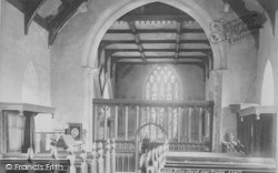 The Church Interior 1893, Great Mitton
