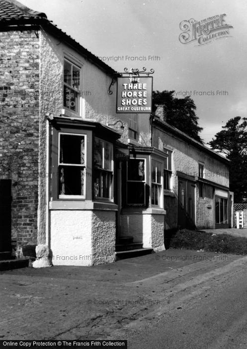 Photo of Great Ouseburn, The Three Horse Shoes c.1965