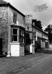 The Three Horse Shoes c.1965, Great Ouseburn