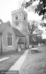 St Andrew's Church c.1960, Great Parndon