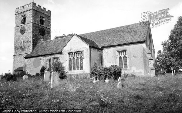 Photo of Great Parndon, The Church Of St Mary The Virgin c.1960