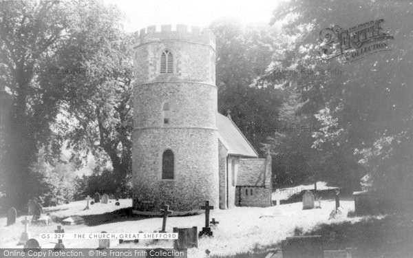 Photo of Great Shefford, St Mary's Church c.1960