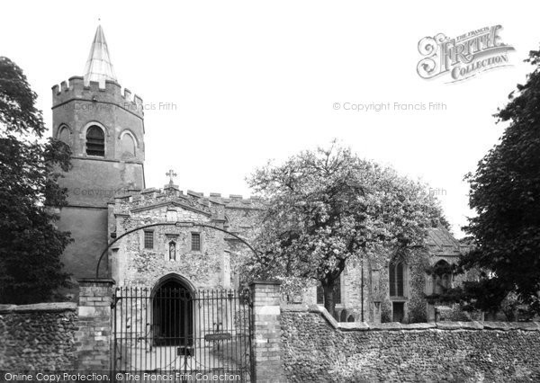 Photo of Great Shelford, Church of St Mary the Virgin c1955