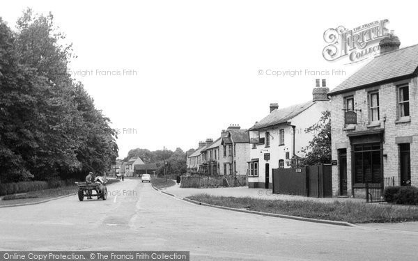 Photo of Great Shelford, High Street c.1955