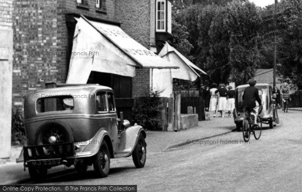 Photo of Great Shelford, Woollards Lane c.1955
