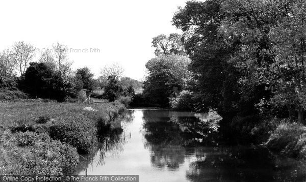 Photo of Great Somerford, River Avon c.1960