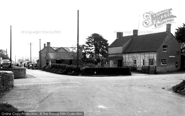 Photo of Great Somerford, The Cross Roads c.1955