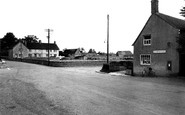 Great Somerford, the Cross Roads c1960