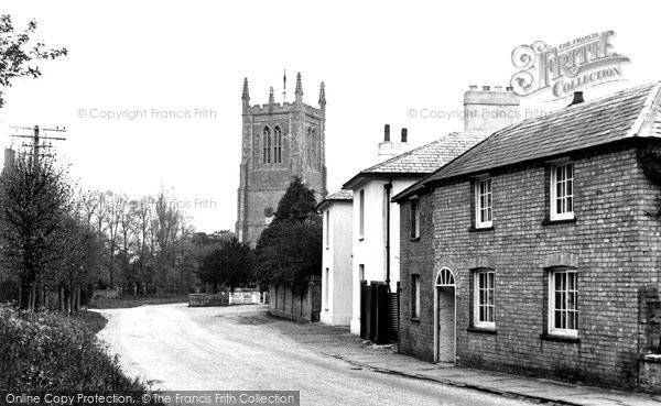 Photo of Great Staughton, St Andrew's Church c.1955
