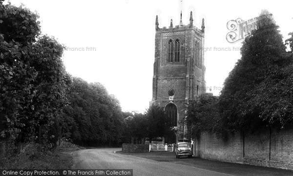 Photo of Great Staughton, St Andrew's Church c.1955