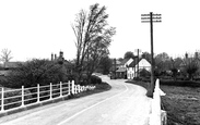 The Village From The Bridge c.1955, Great Staughton