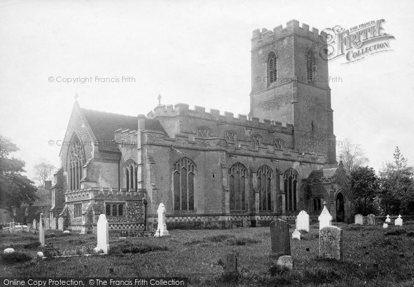 Photo of Great Waldingfield, St Lawrence Church 1900