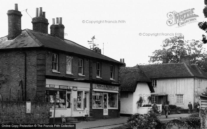 Photo of Great Waltham, Post Office And Shop c.1965