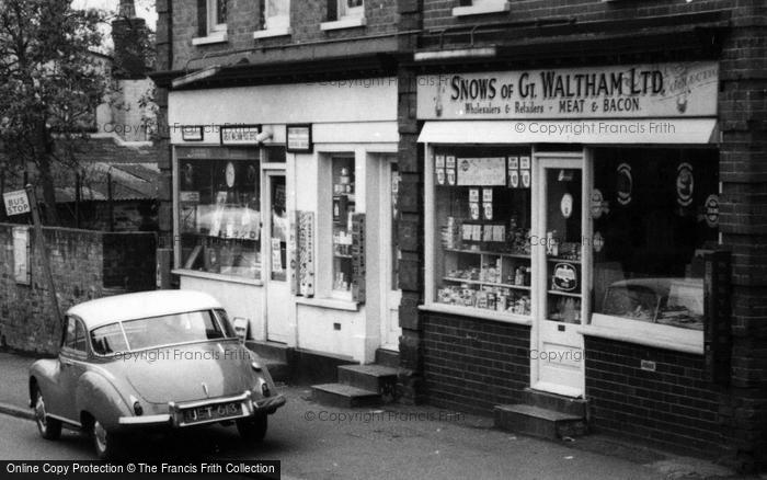 Photo of Great Waltham, Village Shop c.1965