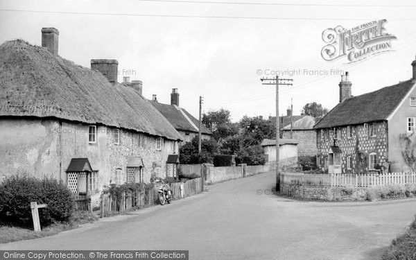 Photo of Great Wishford, The Village c.1955