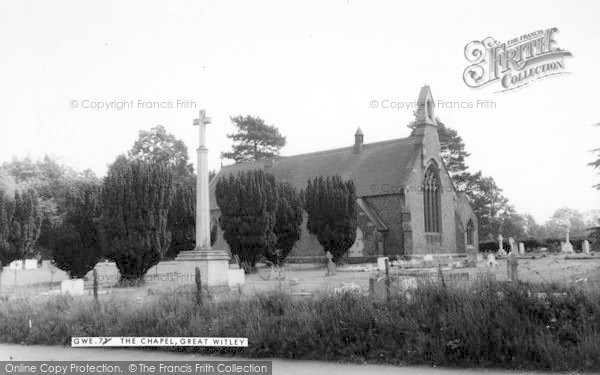 Photo of Great Witley, The Chapel c.1960