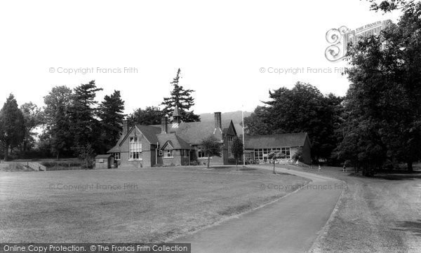 Photo of Great Witley, the Village School c1960