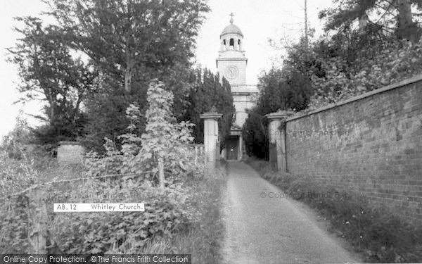Photo of Great Witley, Witley Church c.1955