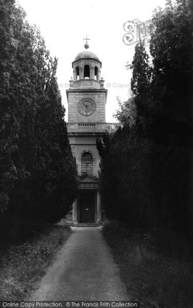 Photo of Great Witley, Witley Court Church c.1960
