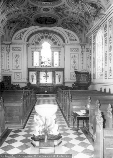 Photo of Great Witley, Witley Court Church Interior c.1960